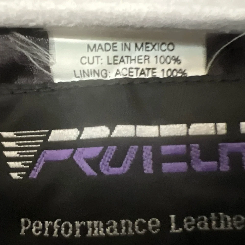 ProTech Performance Real Leather Jacket Thinsulate  Removable Liner Sz L Black - Picture 4 of 16